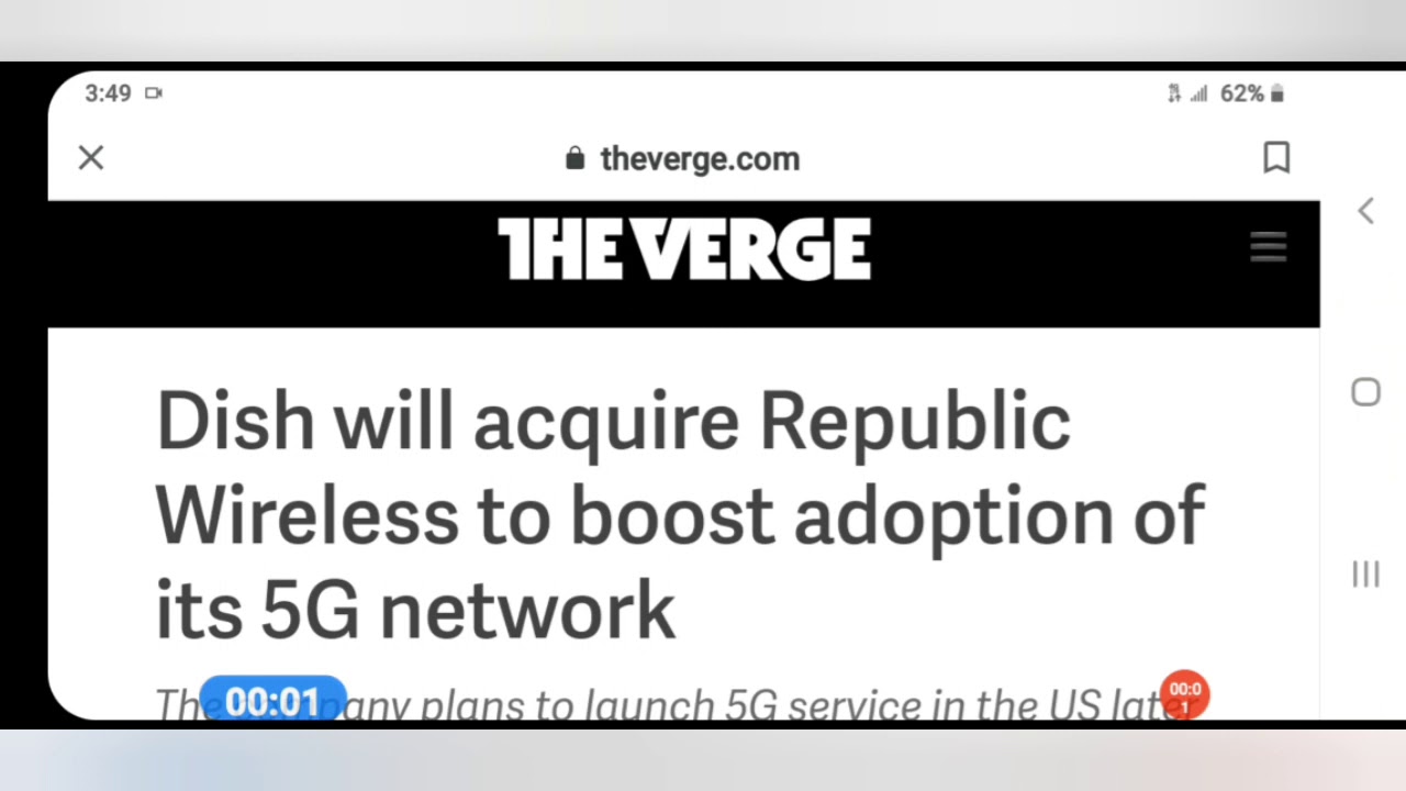 Dish Acquires Republic Wireless And There 5G Network