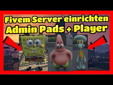 Fivem Server erstellen # 107 Admin Pads & Player Pads Installieren + einfügen