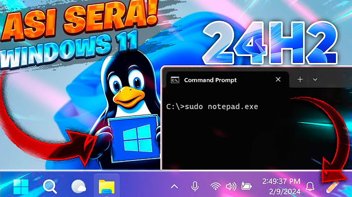 ASI ES! Windows 11 24H2 la GRAN UPDATE del 2024 / SUDO, Nuevo COPILOT y MAS Funciones