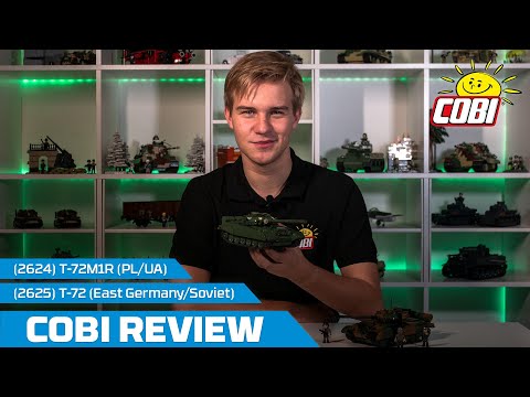 YouTube thumbnail: COBI REVIEW - Tank of the past and present (COBI-2625/2624)
