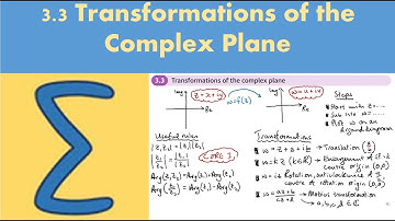 3.3 Transformations of the complex plane (FP2 - Chapter 3: Complex numbers)