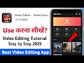Best video editing app | Video maker video guru app full tutorial | Video maker video editing