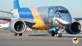 Embraer E190-E2 | Shark livery | Amsterdam Schiphol
