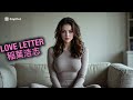AI女性ロック|稲葉浩志 「LOVE LETTER」オマージュ・J-Rock