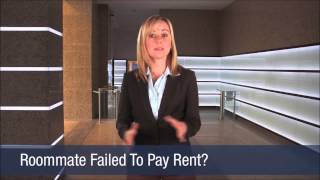 Roommate Failed to Pay Rent