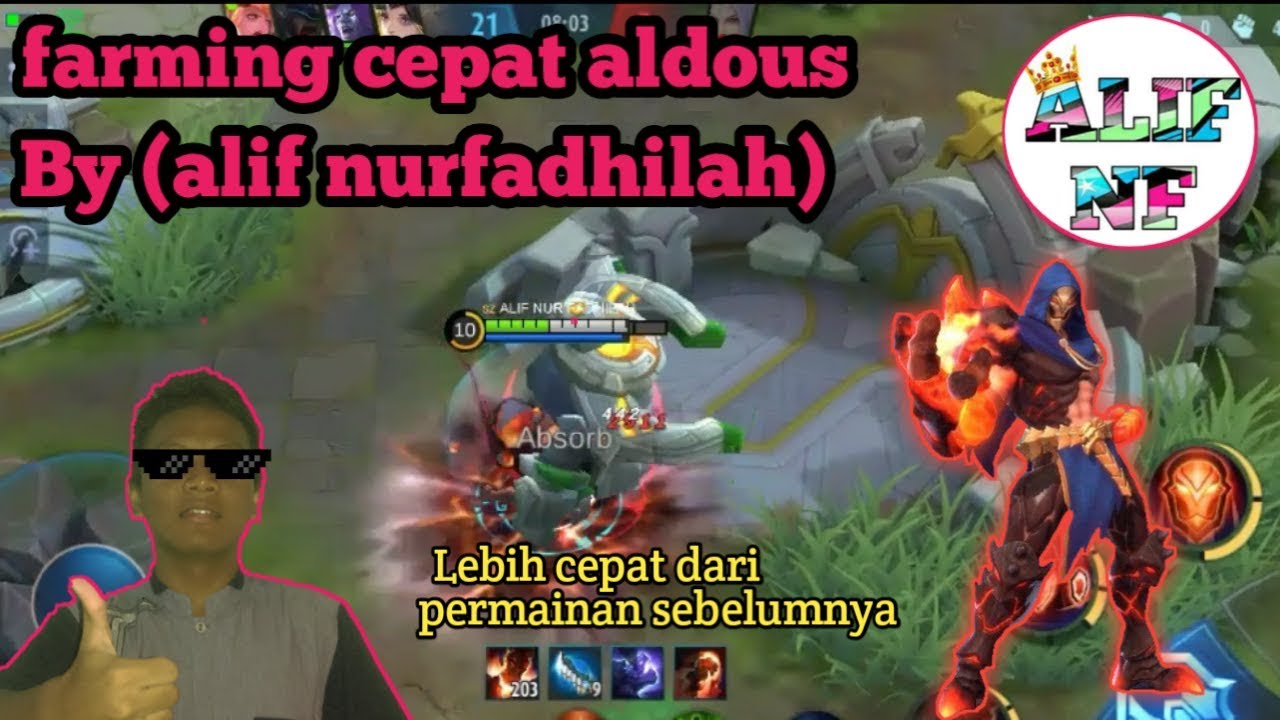 (Cara) farming aldous yang cepat versi alif nurfadhilah  