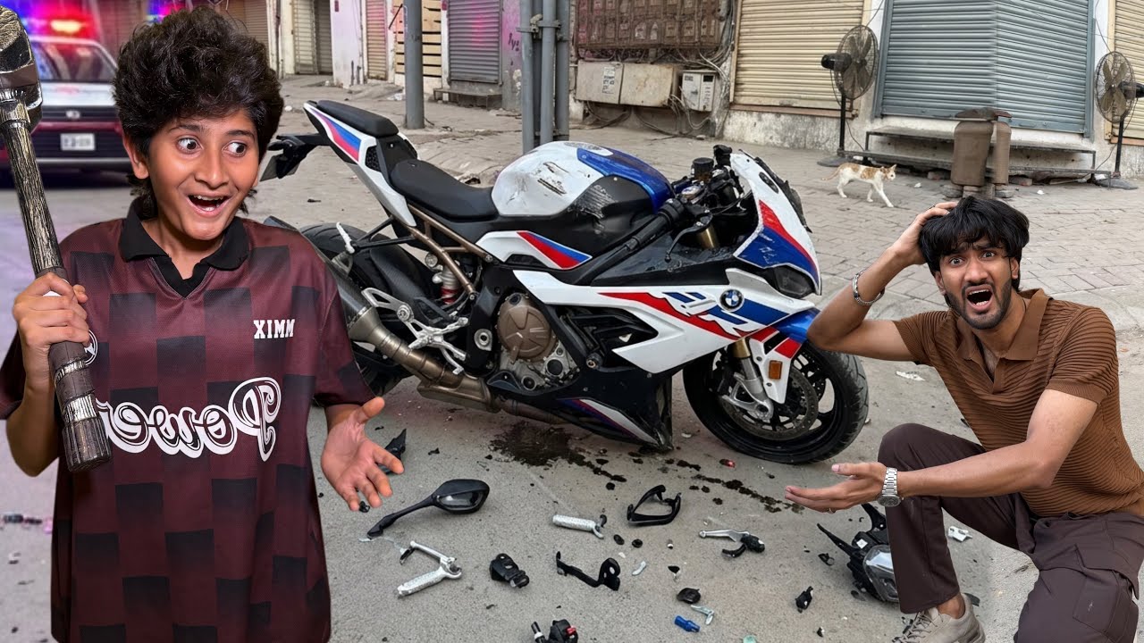 Destroying My Friend’s Heavy Bike And Surprising Him With A New Bike
