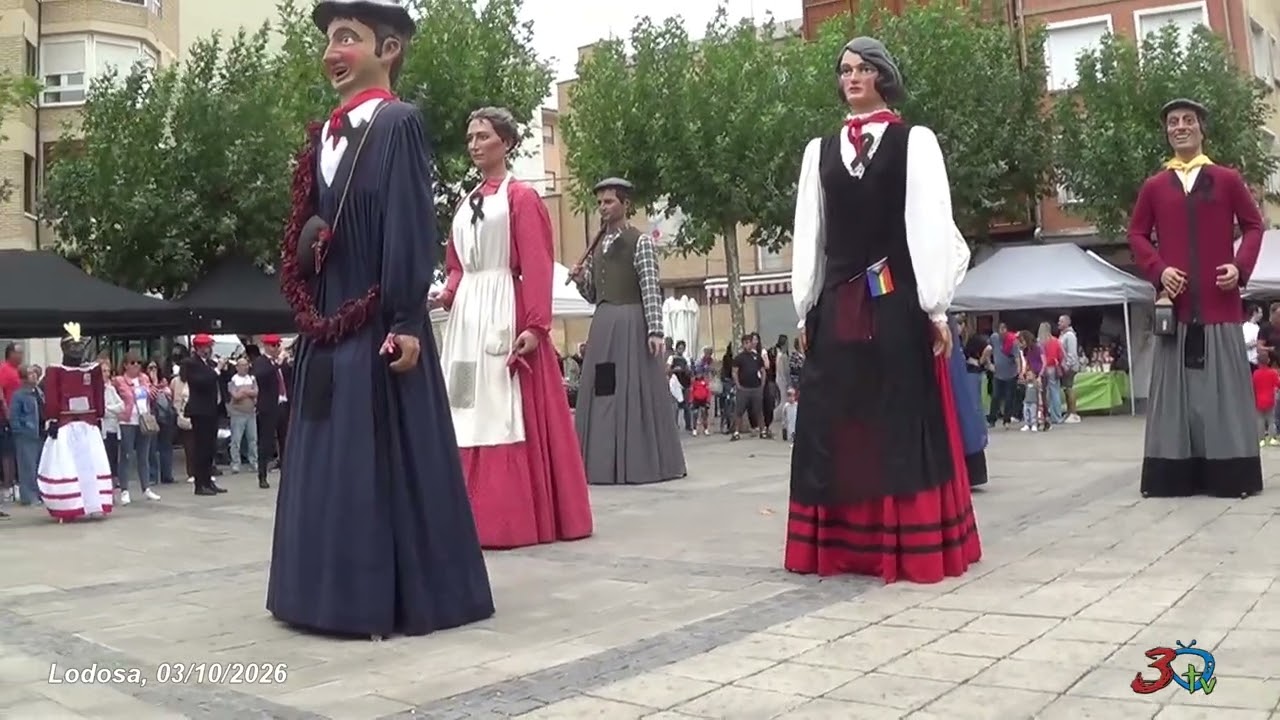 Lodosa, Pasacalles de los Gigantes, 03/10/2026