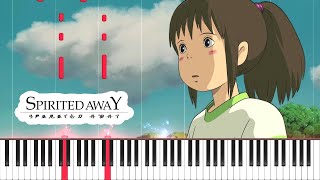 The Name Of Life - Spirited Away Piano Cover | Sheet Music [4k]