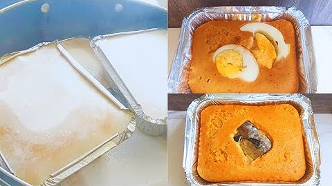 HOW TO MAKE MOI-MOI WITH BEANS FLOUR