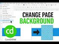 HOW To Change BACKGROUND In CORELDRAW 2025|| CorelDraw Background Change