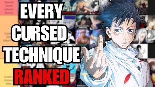 Ranking Every Cursed Technique In Jujutsu Kaisen