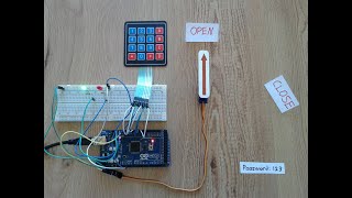 Password Door Lock Project With Arduino Uno || #8 Arduino Project