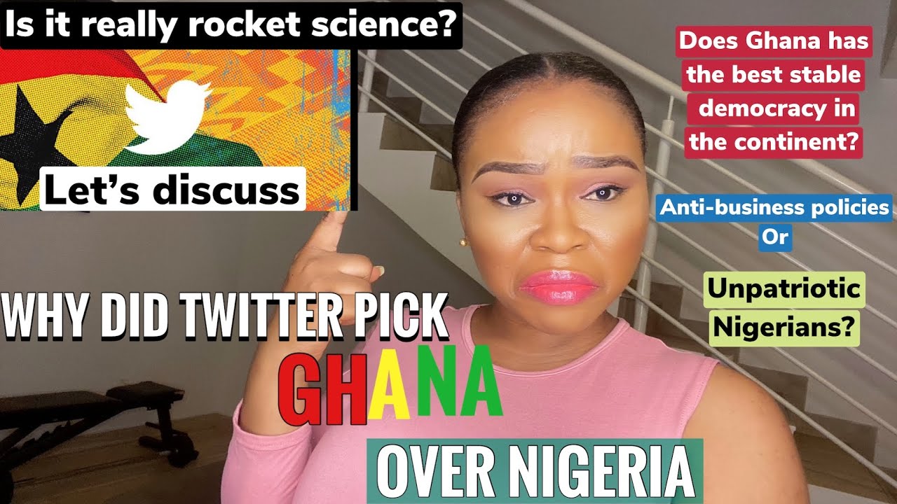 TWITTER CHOSE GHANA AS THIER OFFICIAL AFRICAN HEADQUARTERS | why Ghana over Nigeria ?💭