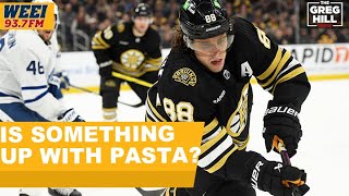 The Bruins need more from David Pastrňák