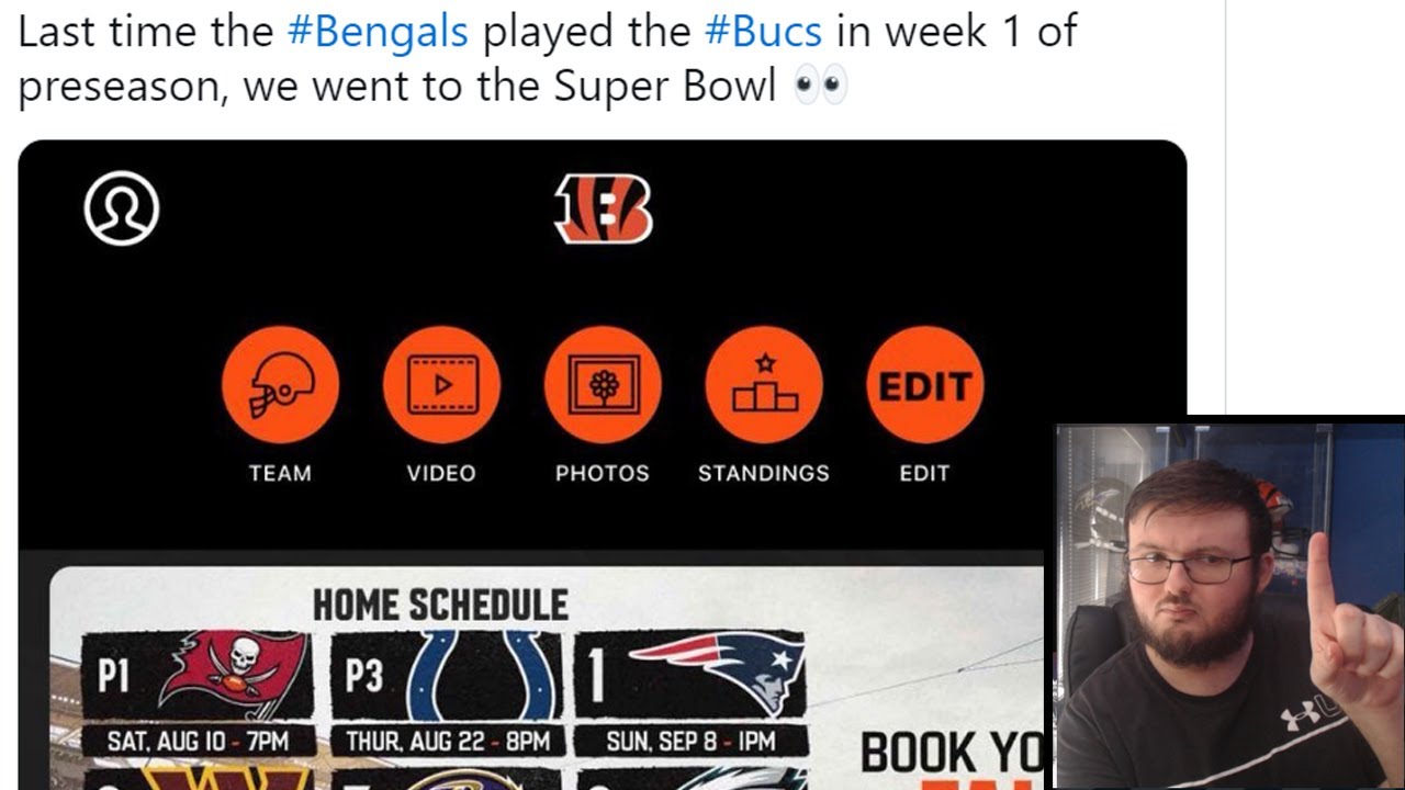 BENGALS FAN REACTS TO HOW TWITTER RESPONDED TO THE BENGALS SCHEDULE bengals-fan-reacts-to-how-twitter-responded-to-the-bengals-schedule