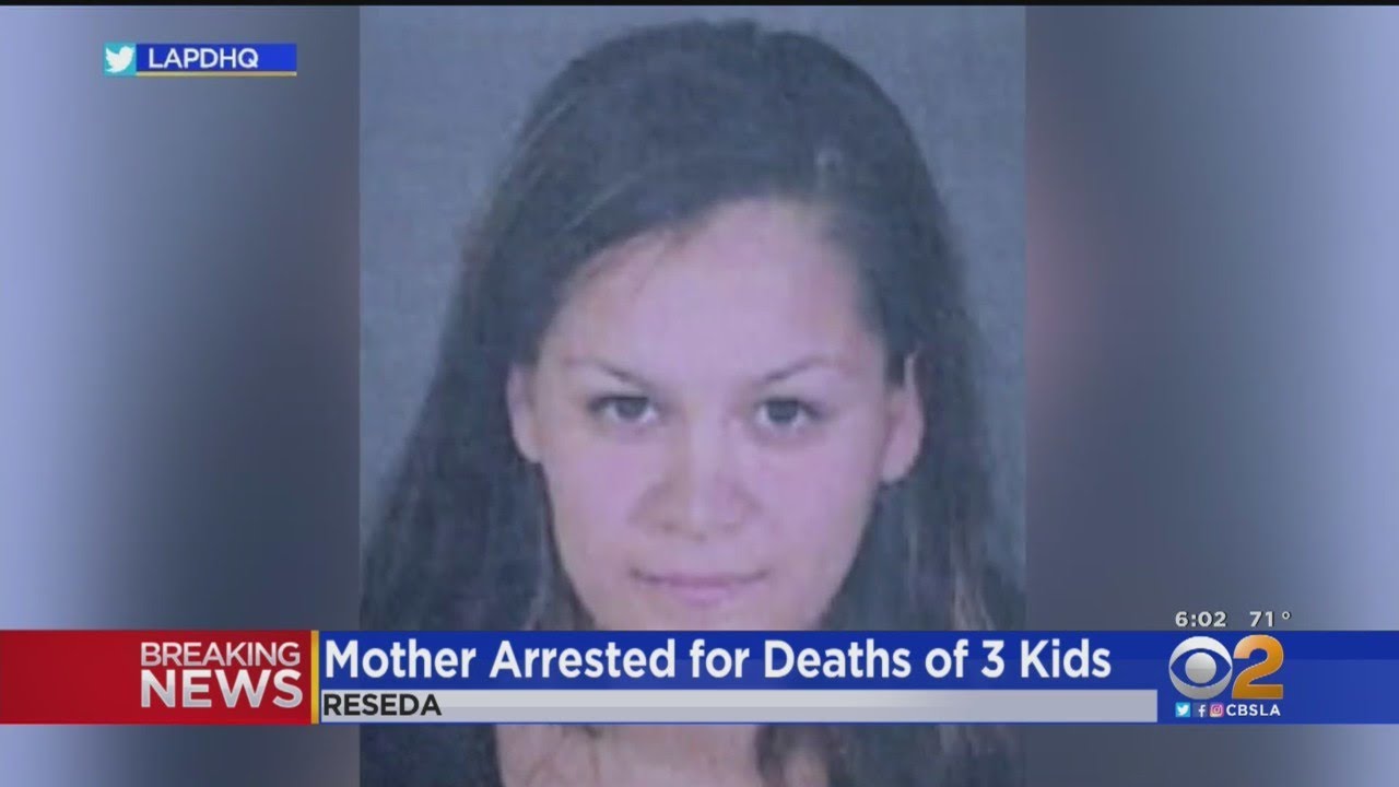 3 Children Stabbed to Death in Reseda Apartment; Mother Captured in Central California After Going o