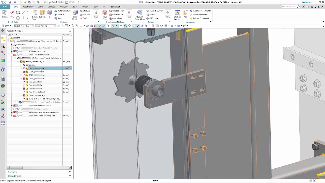 NX Synchronous Technology - YouTube