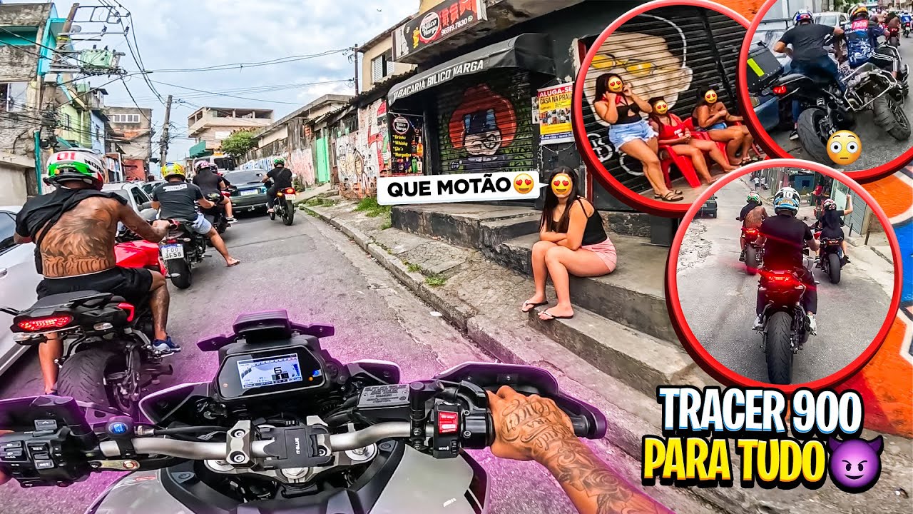 TRACER 900GT REMAPEADA ASSOMBRANDO TUDO NA ZONA NORTE 🔥 