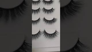 2021,the Newest 5D faux mink eyelashes with soft lash band ,private label degradable PBT hairs