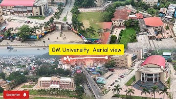 GM UNIVERSITY || SAMBALPUR || DJI MINI 4PRO ||AERIAL VIEW@naveenplanet