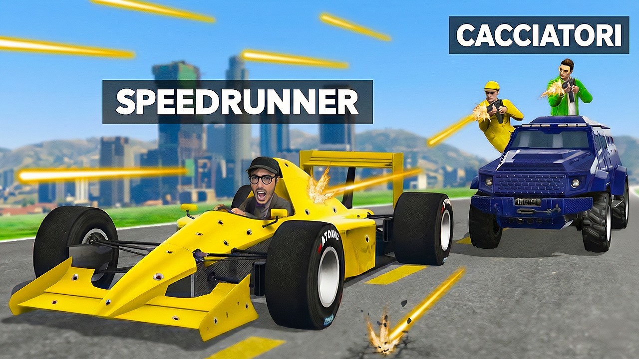 I MIEI AMICI mi danno LA CACCIA su GTA 5!