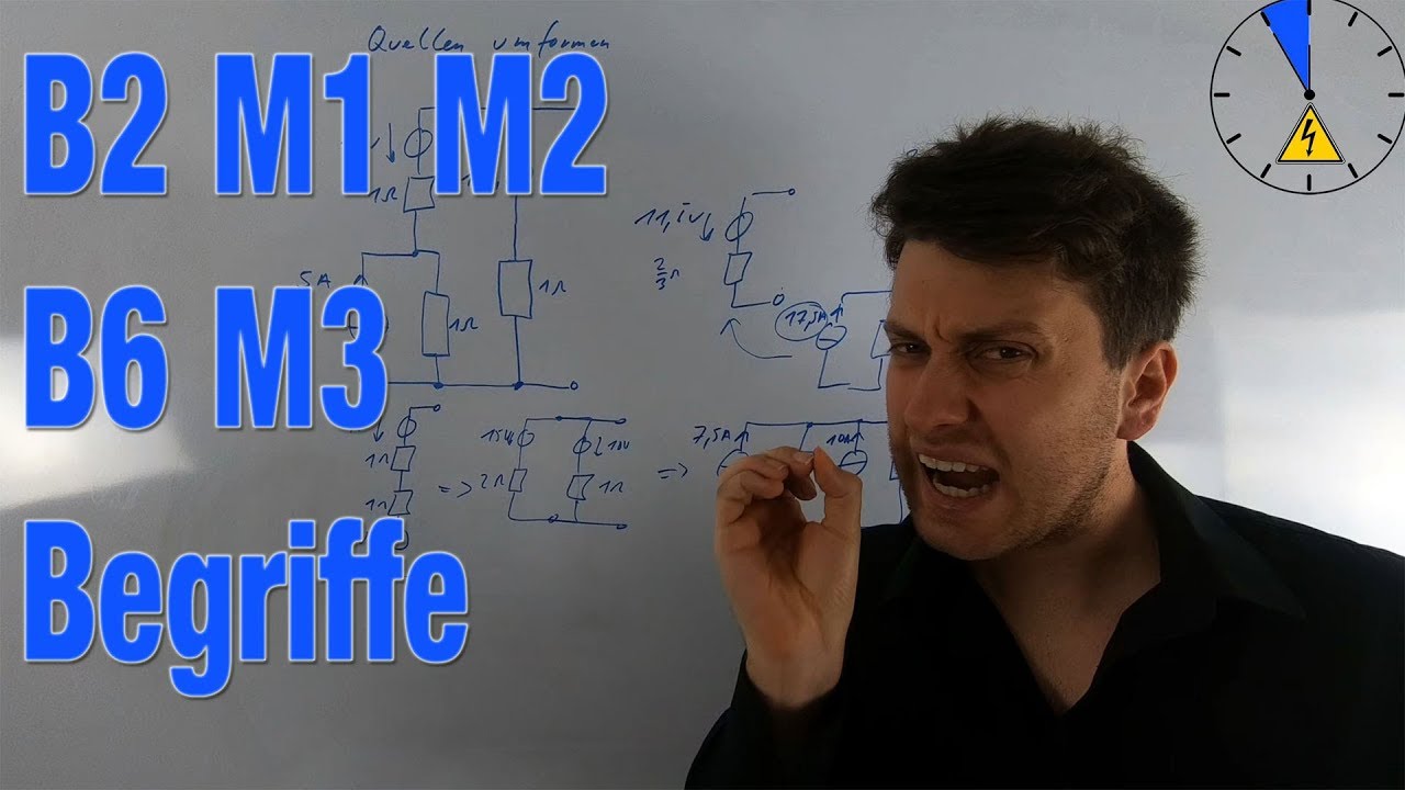 B2 M3 M1 M2 B6 Gleichrichterschaltung Bezeichnungen Youtube