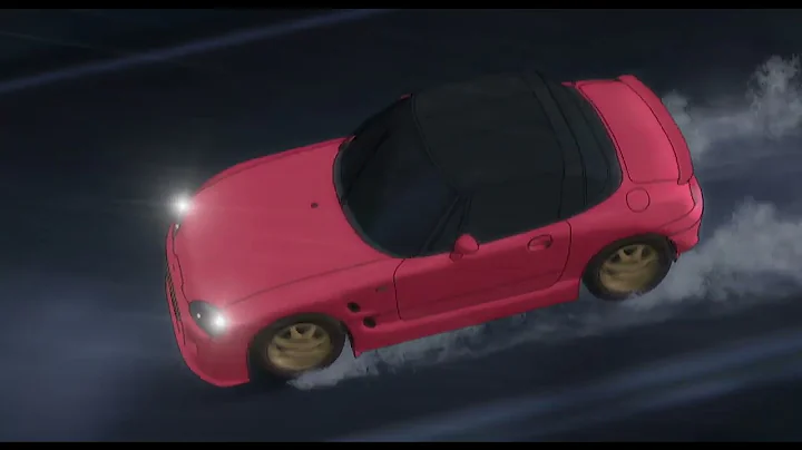 Initial D Fourth Stage Act 12  - Straightaway Of Struggles (English Dub)