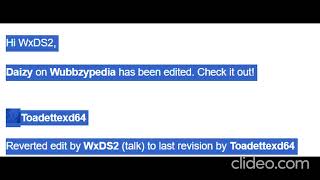 my first time trying to edit Wiki, this is what happens (Wubbzy Wiki)
