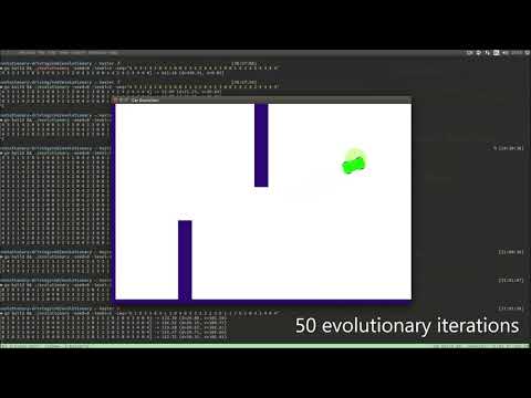 Evolutionary Driving with Genetic Algorithms