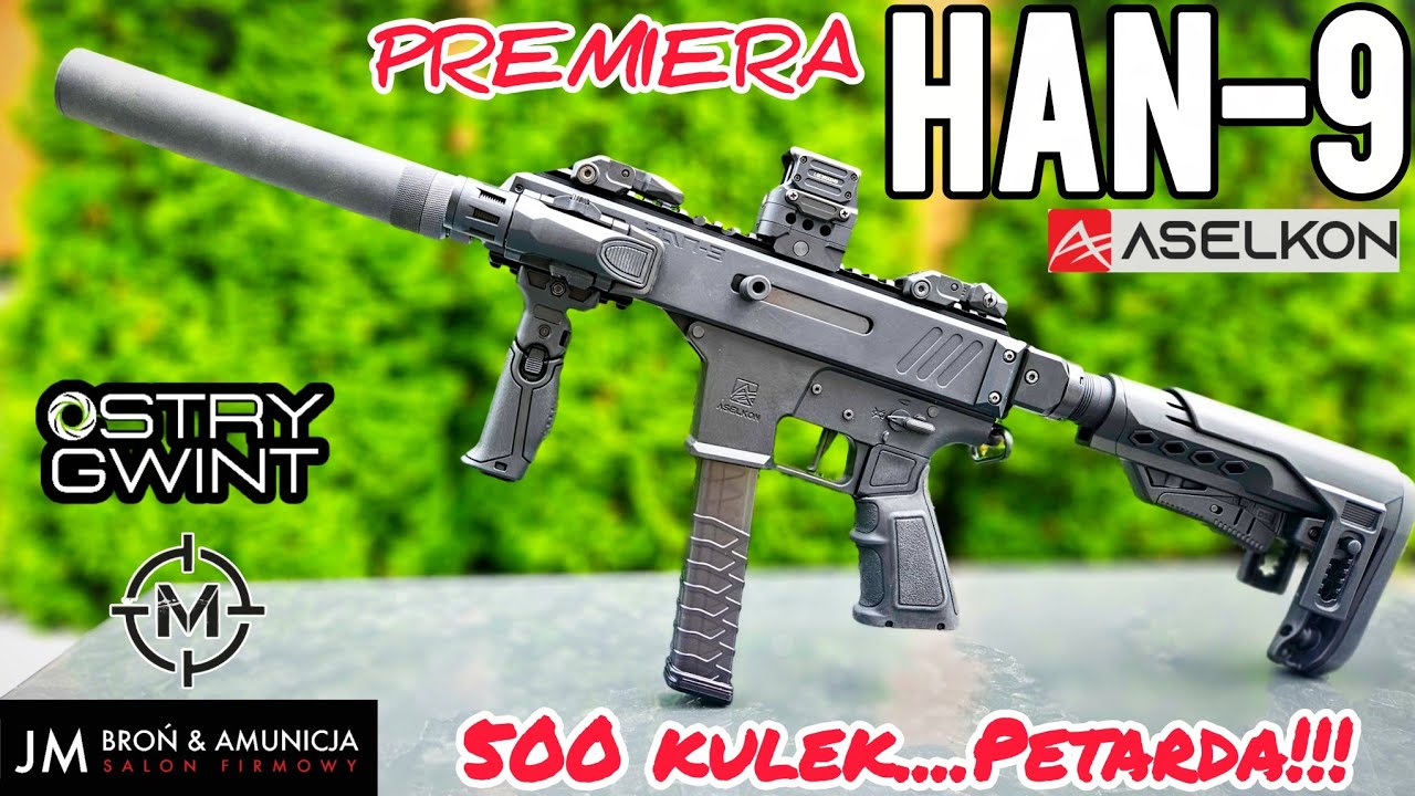 #ASELKON HAN-9 🇹🇷 i 500 kulek !!! absolutna premiera na 🇵🇱 YT 👍