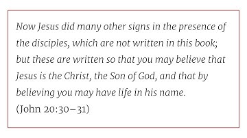 Advent Day 22: That You May Believe // Solid Joys (December 22) - Devotional by John Piper