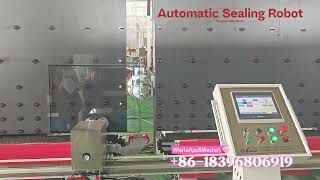 Double Glazed Automatic Sealing Robot,Insulated Glass Automatic Sealing Robot#insulatingglassmachine