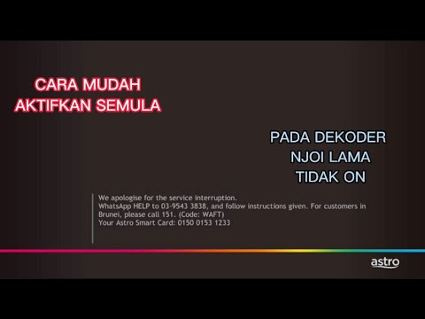 Video: Bagaimana untuk menyambung semula kuasa?