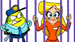 BARBARA BREAKS OUT FROM PRISON || Crazy Jailbreak by Avocado Couple