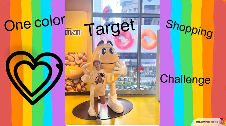 One color shopping challenge at Target🎯