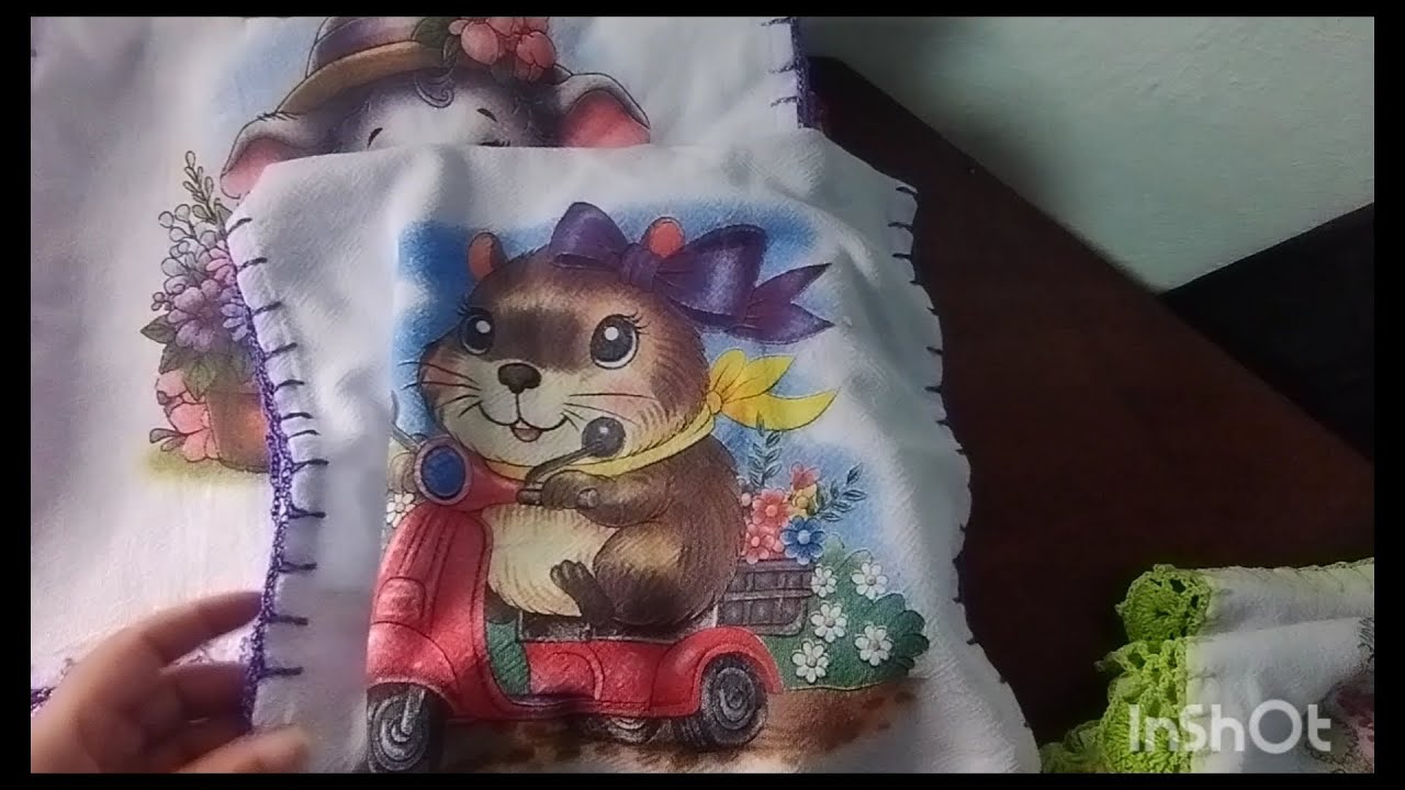 Produção super fofa de pano de prato 🥰, bora vê as estampas super fofas
