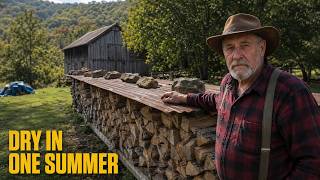 Stop Buying Firewood — The Logger's Stacking Method That Doubles Your Heat