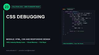 FS-023: CSS Debugging | Full Stack Java