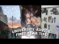 first year uni advice | friendships, alone time, going out, etc