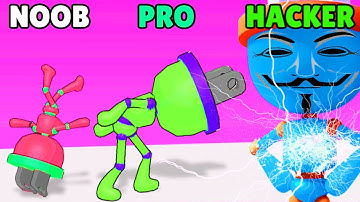 Plug Head © NOOB vs PRO vs HACKER - All Levels Gameplay Walkthrough New Update (Android, IOS)