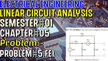 Linear Circuit Analysis | Chapter#05 | Problem#5.FE1 | Basic Engineering Circuit Analysis