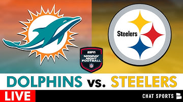 Dolphins vs. Steelers Live Streaming Scoreboard, Free Play-By-Play | Week 15 Monday Night Football