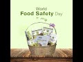 Health basket  world food safety day