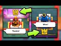 Biggest SAVAGE in CLASH ROYALE