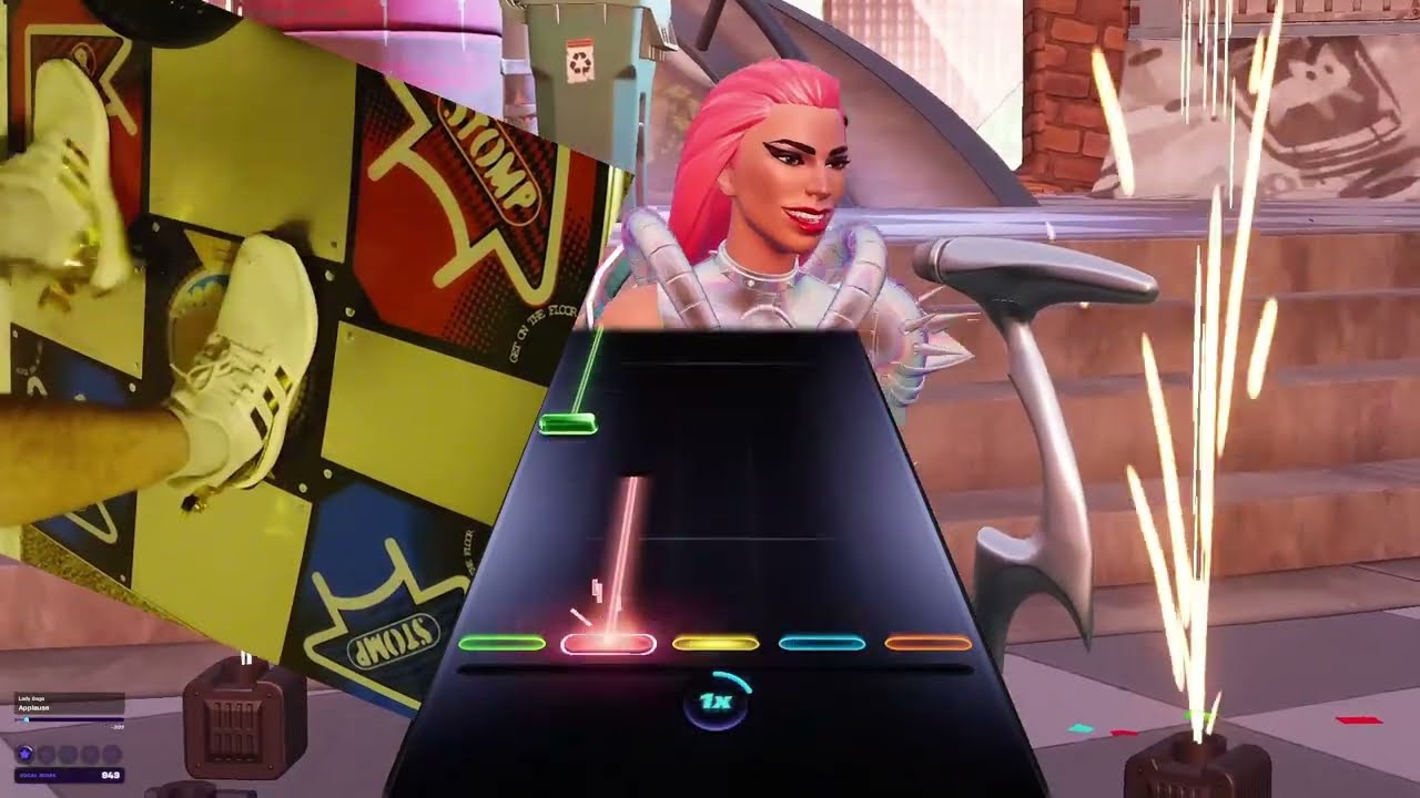 Pump It Up Fortnite Festival Expert: Applause Lady Gaga Vocal