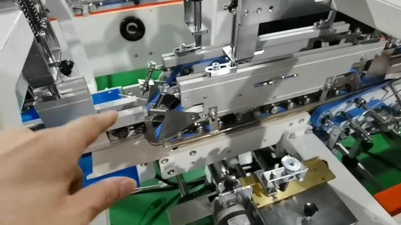 How to make pre folding box on a folder gluer machine