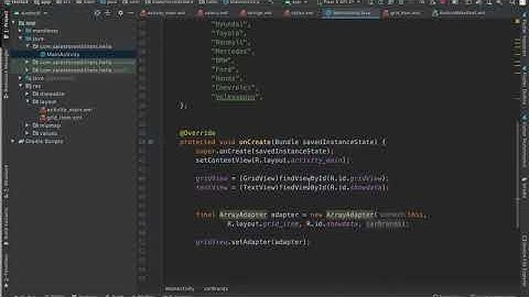 Session 16 - Introduction to GridView