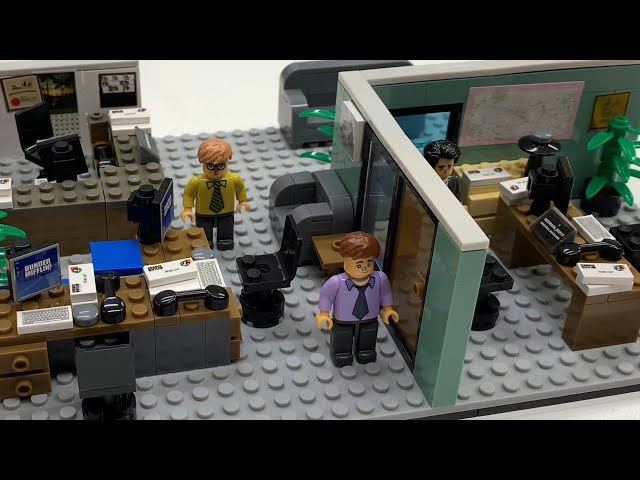 Dunder Mifflin Scranton Branch The Office Construction Building Set