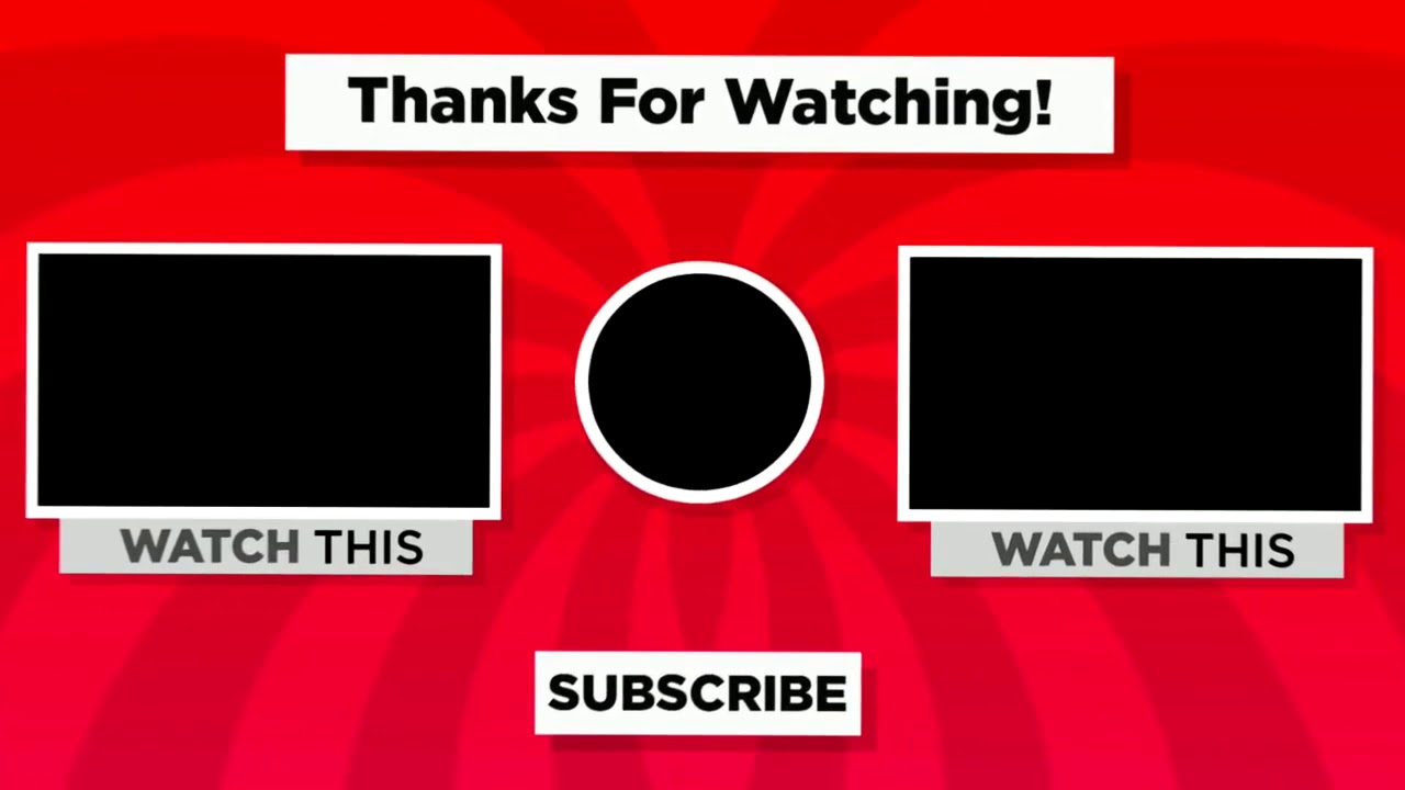 [FREE] OUTRO TEMPLATE (NO TEXT) #12 | FREE TO USE